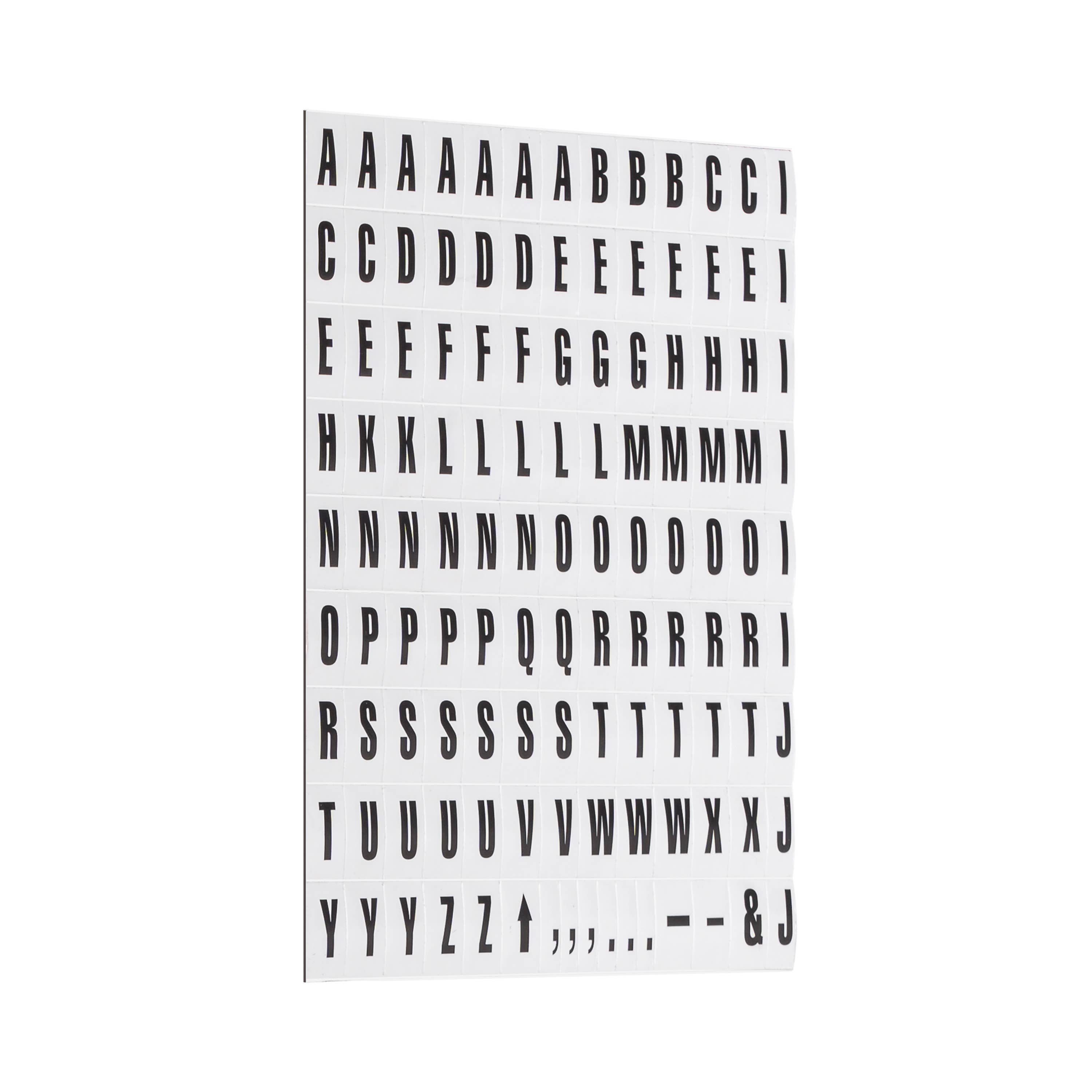 Bi-Joy - Wholesale Magnet - Set of Magnetic Letters 1 x 2cm - Pack of 1201