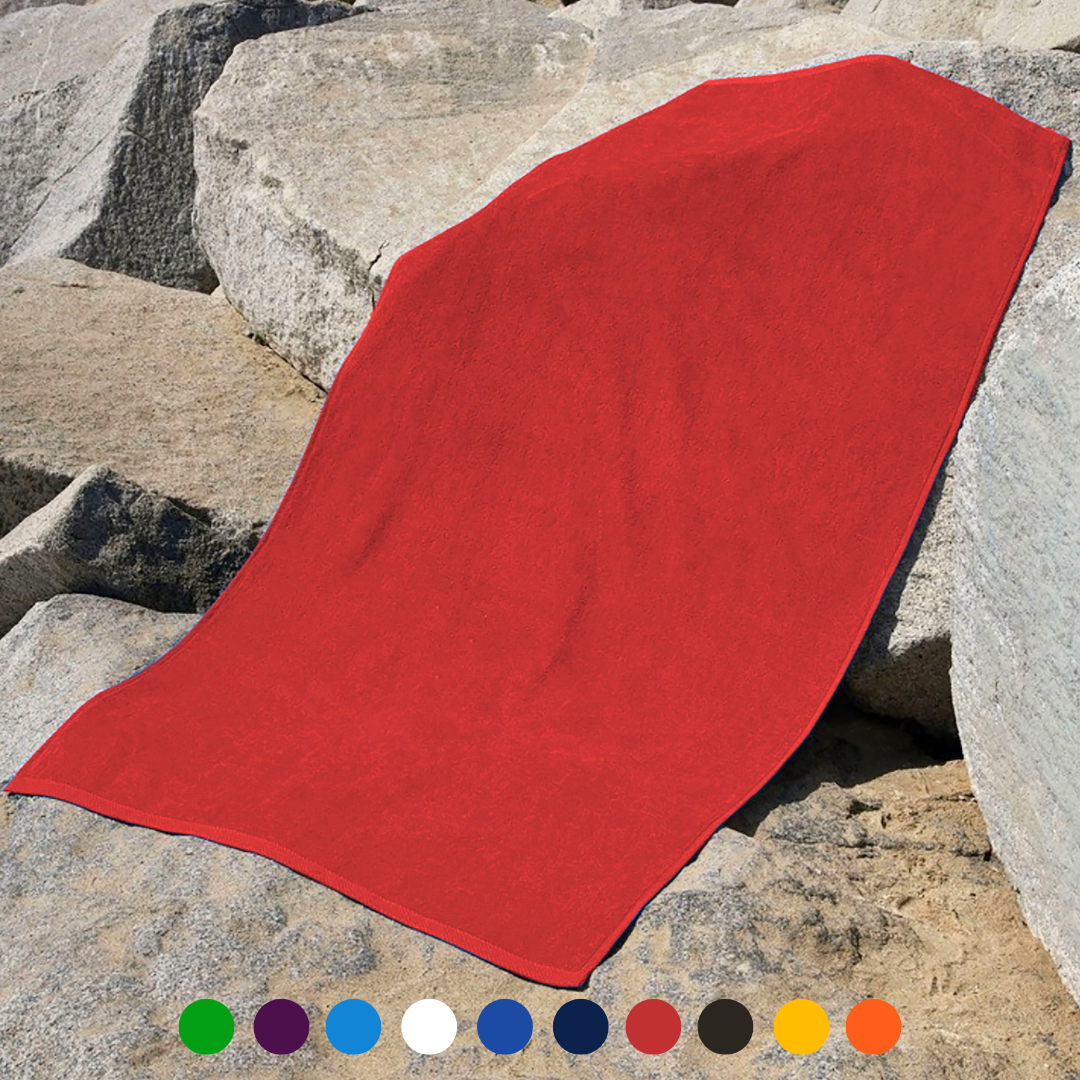 Pro Towels - Vente Serviette de plage - Serviette de plage Jewel Collection : 100 % velours de coton (0,83 lb)7