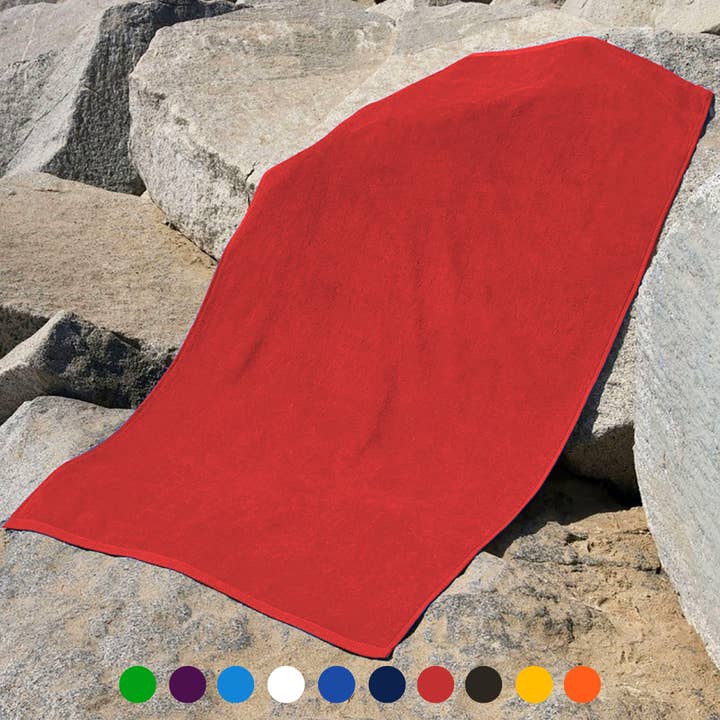 Pro Towels – wholesale Beach towel – Jewel Collection Beach Towel: 100% Cotton Velour (0.83lb)7