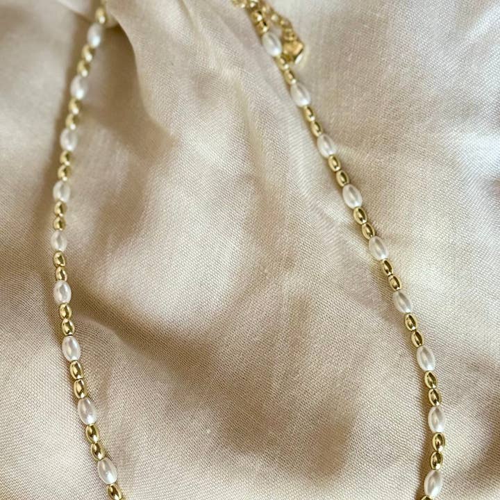 Golden Hour Studio - Wholesale Beaded/Pearl Necklace - Donni0