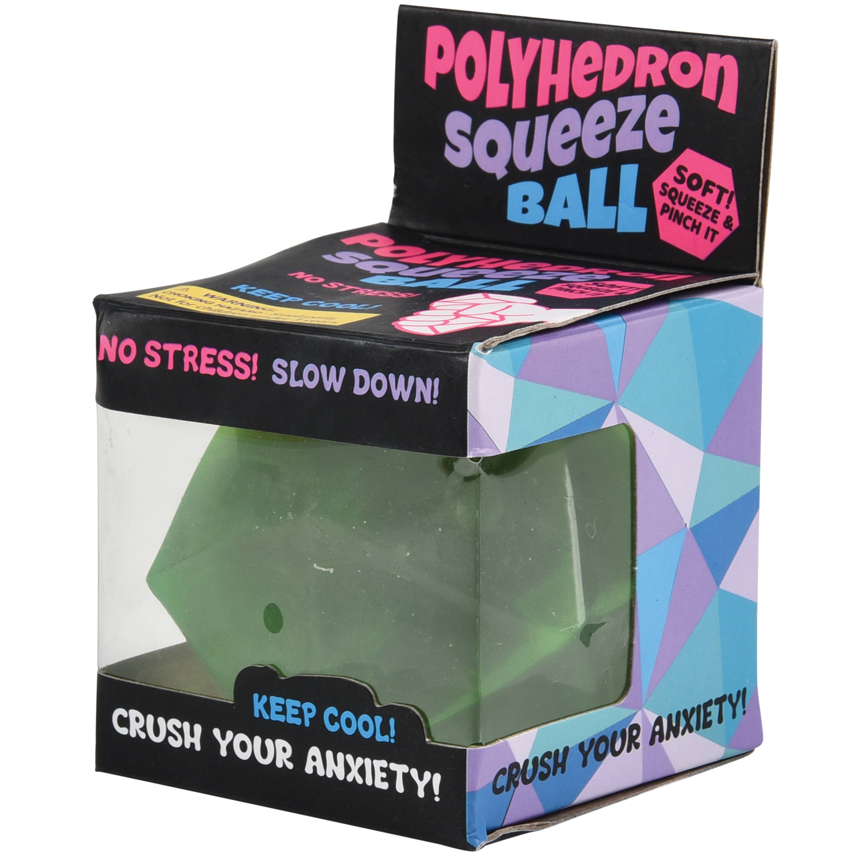 US Toy Company - Wholesale Squishy Toy - Kids & Baby - Geo Squish Sugar Ball 12-Unit Display2