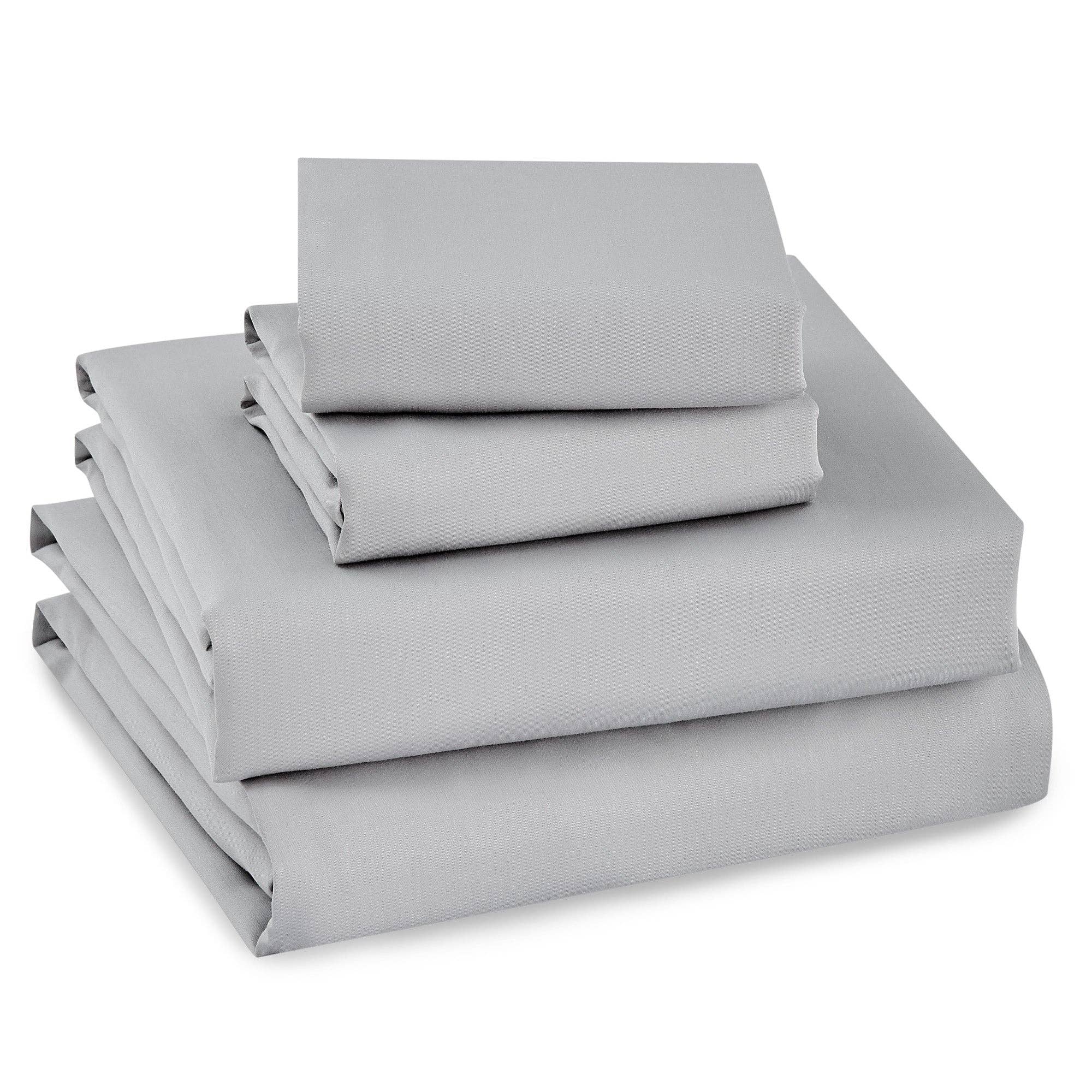 Levtex Home - Vente Parures de lit - Ensemble de draps en satin ou ensemble de taies d'oreiller - 100 % coton7