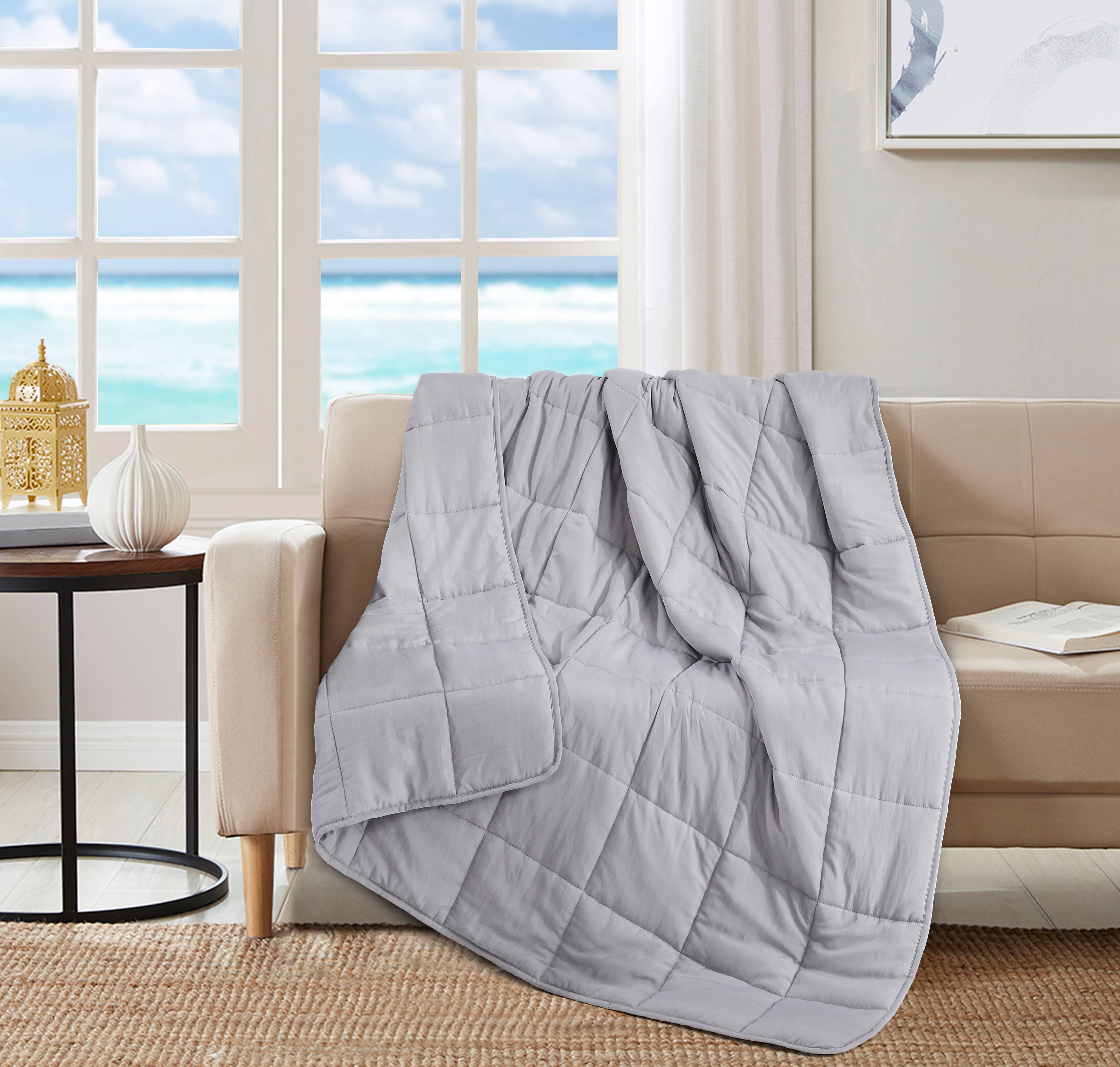 Sutton Home Fashions LLC – Manta para sofá por atacado – Cobertor pesado de resfriamento Dream Theory Arctic Comfort4