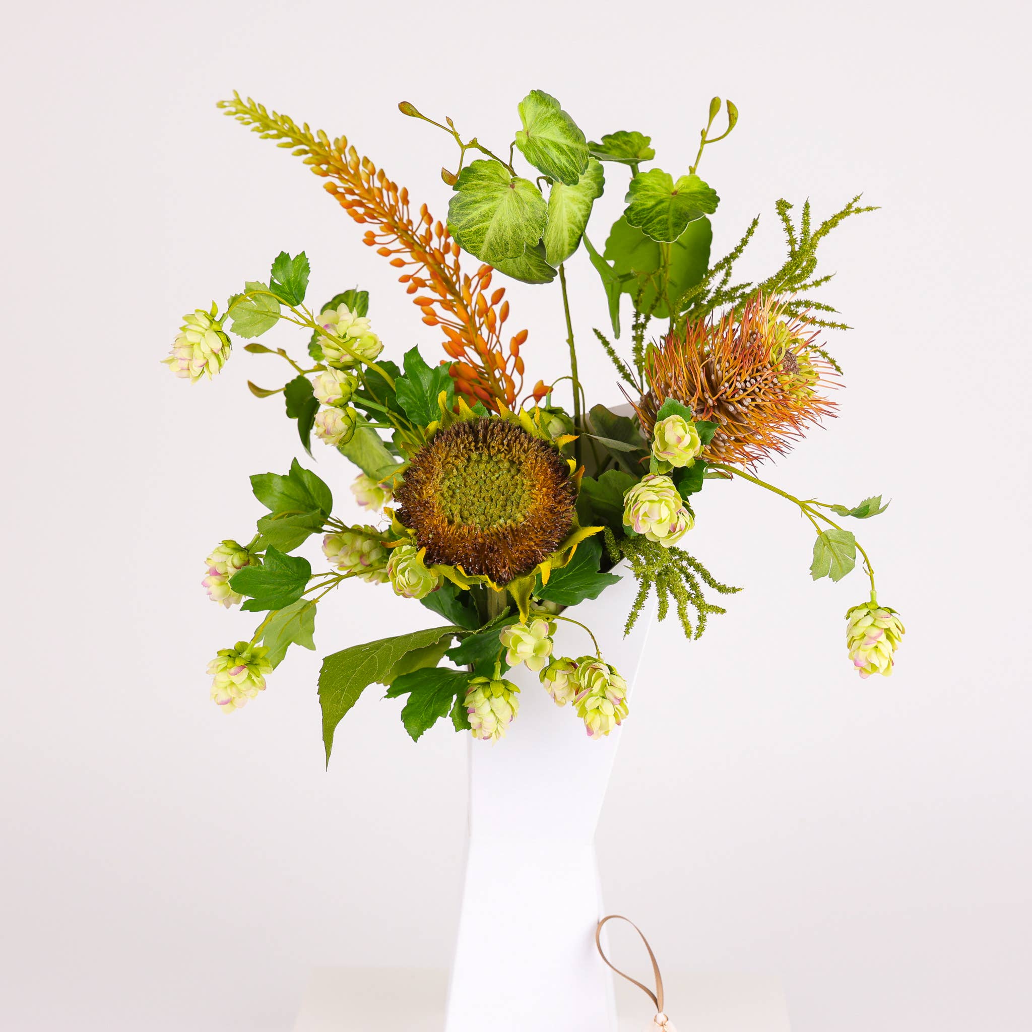 Nodito - Vente Fleurs artificielles - Vin Vert - Tournesol Vert0