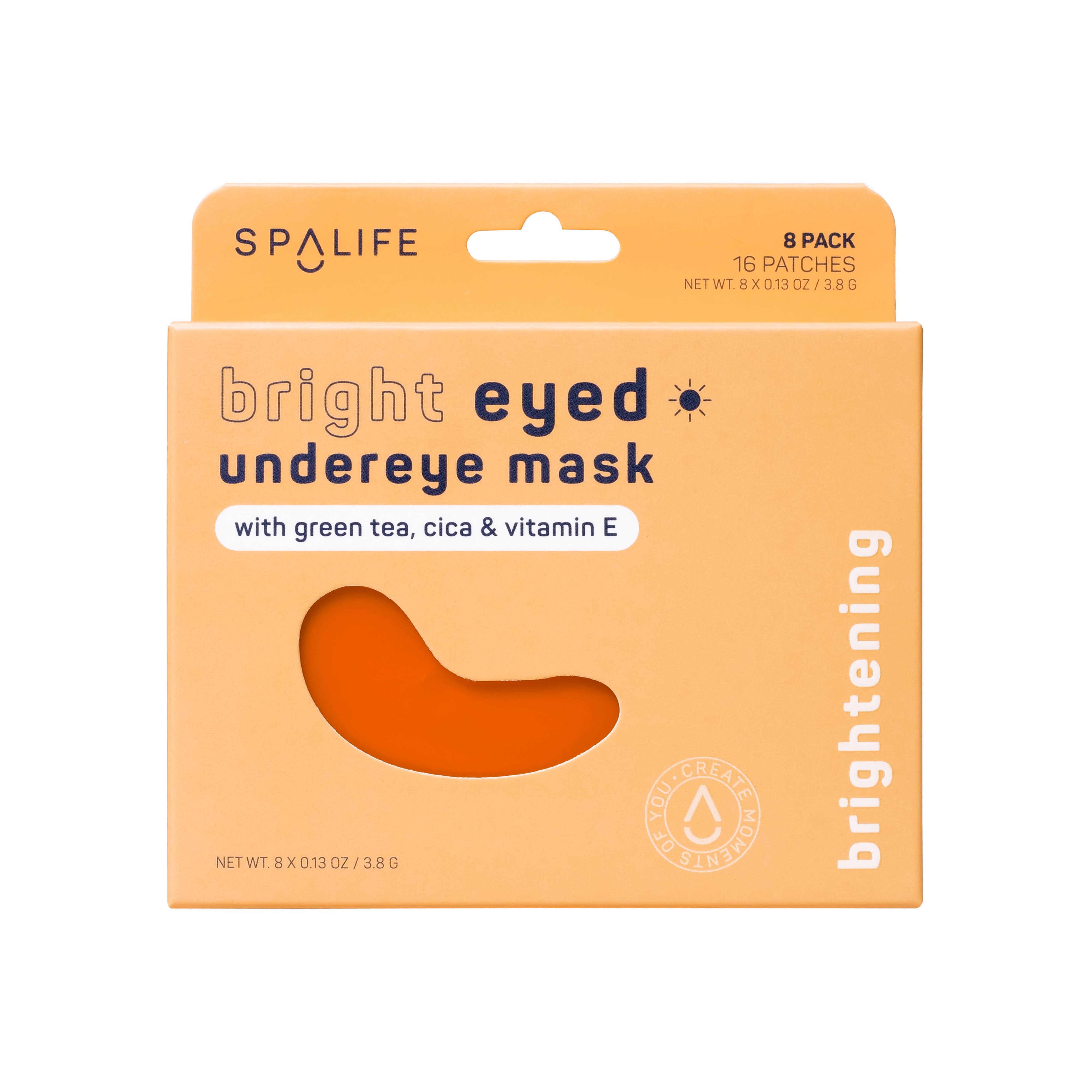 My Spa Life - Wholesale Eye Treatment Mask - Bright Eyed Undereye Mask - 8 Pairs