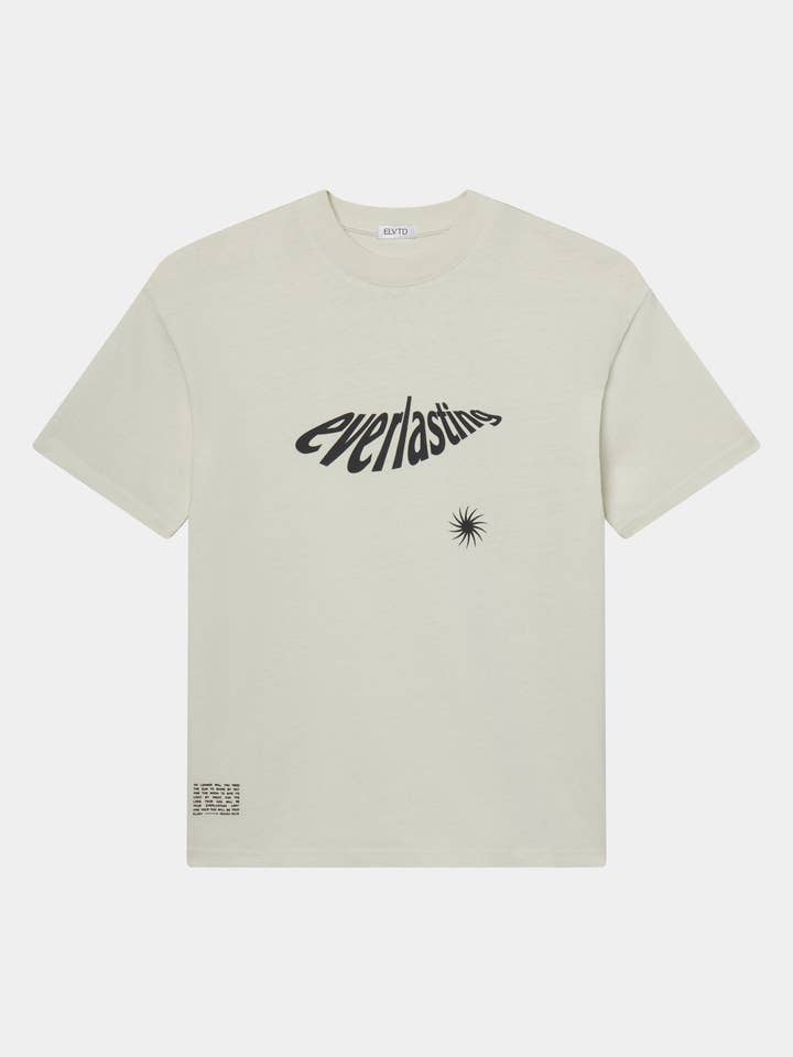 T-shirt Éternel Poids Lourd - Onyx Blanc pour la vente par ELVTD