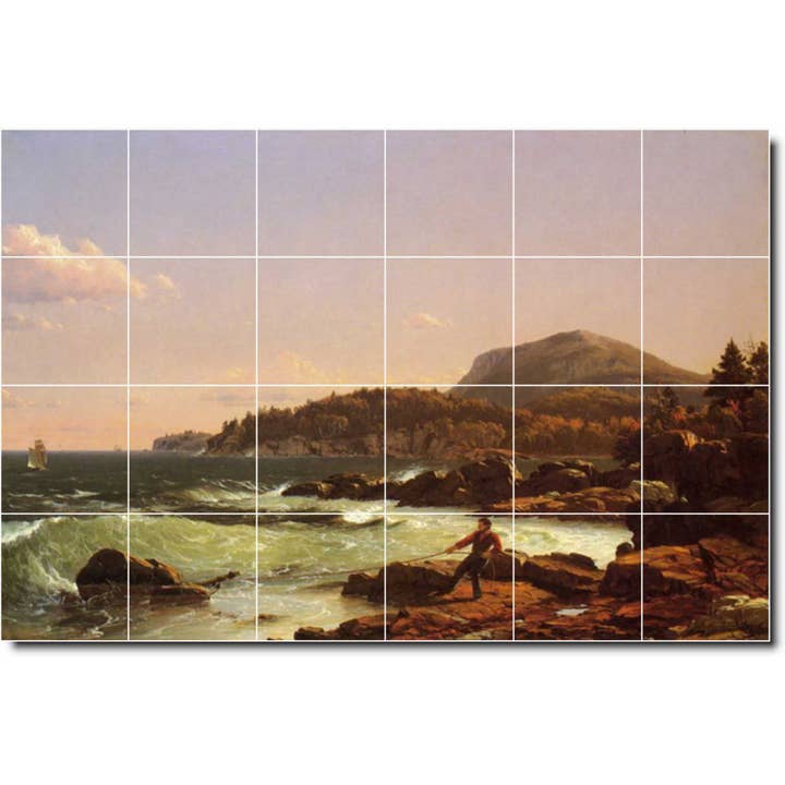 Peinture murale en céramique de paysages PT01797 pour la vente par Picture-Tiles.com