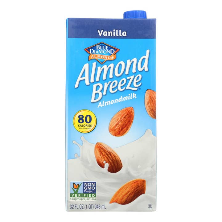 Everyday Supply Co - Wholesale Non-Dairy Milk - Almond Breeze Vanilla Almond Milk, 12 Pack, 32 Fl Oz Each