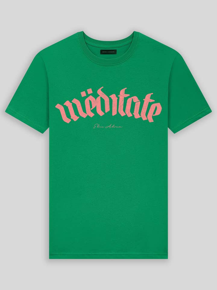 Meditieren Premium Klassisches T-Shirt für den Großhandel von Eden Ashram