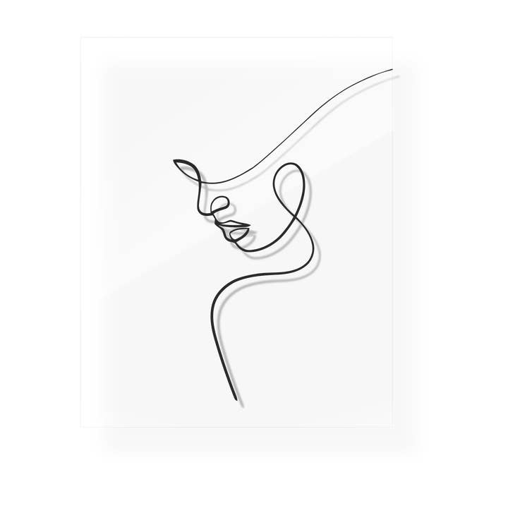 En rad för wholesale av hooprint