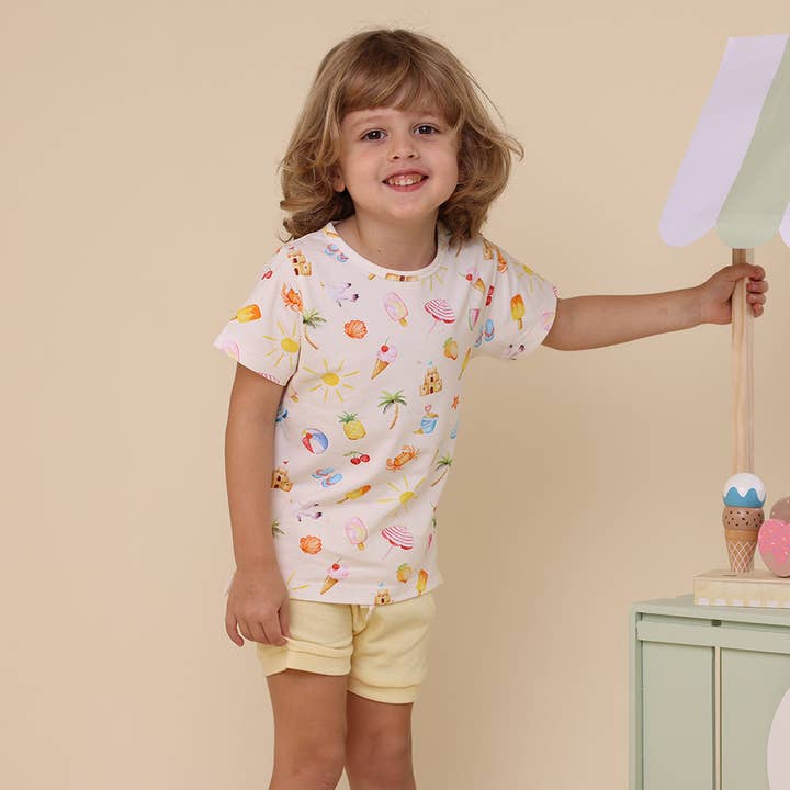 Snuggle Hunny - Wholesale T-shirt – Kids - Beach Fun Organic T-Shirt10