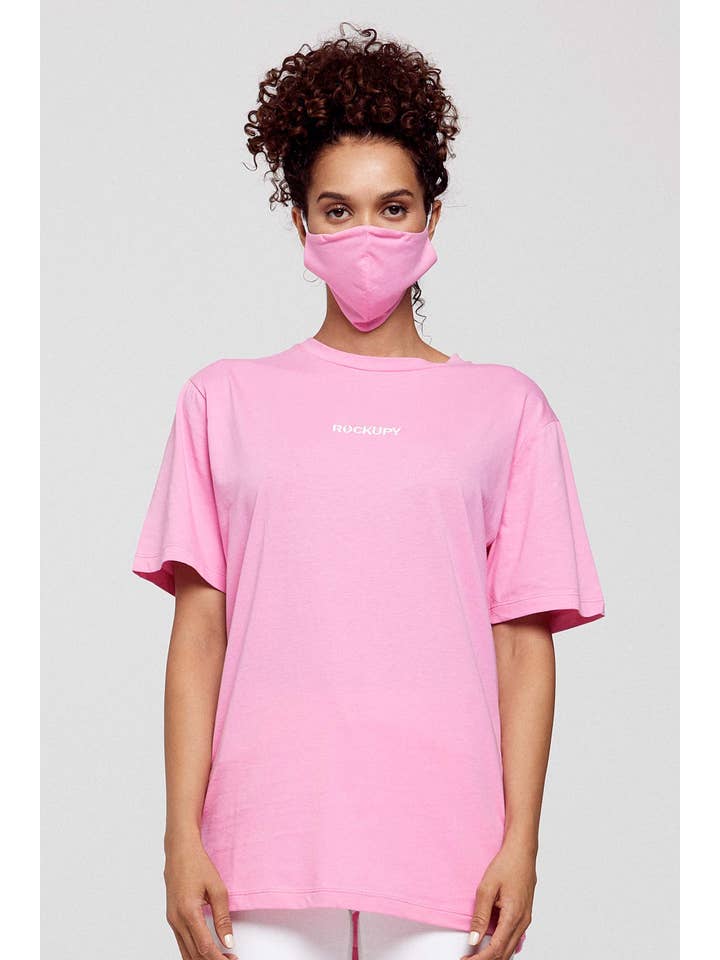 Unisex Pink Basic T-Shirt for wholesale on Faire5