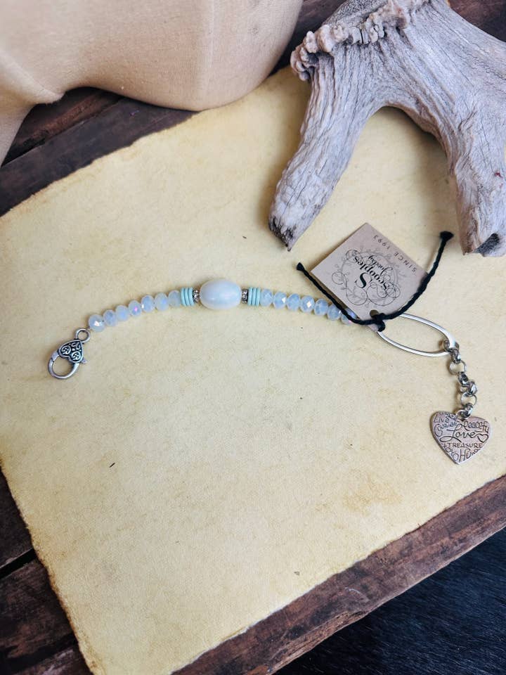 Oceaan Kristal Parel - Armband voor wholesale door Scooples Jewelry