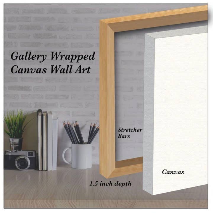 Courtside Market – wholesale Art print – Pride Gallery - Wrapped Canvas Wall Art