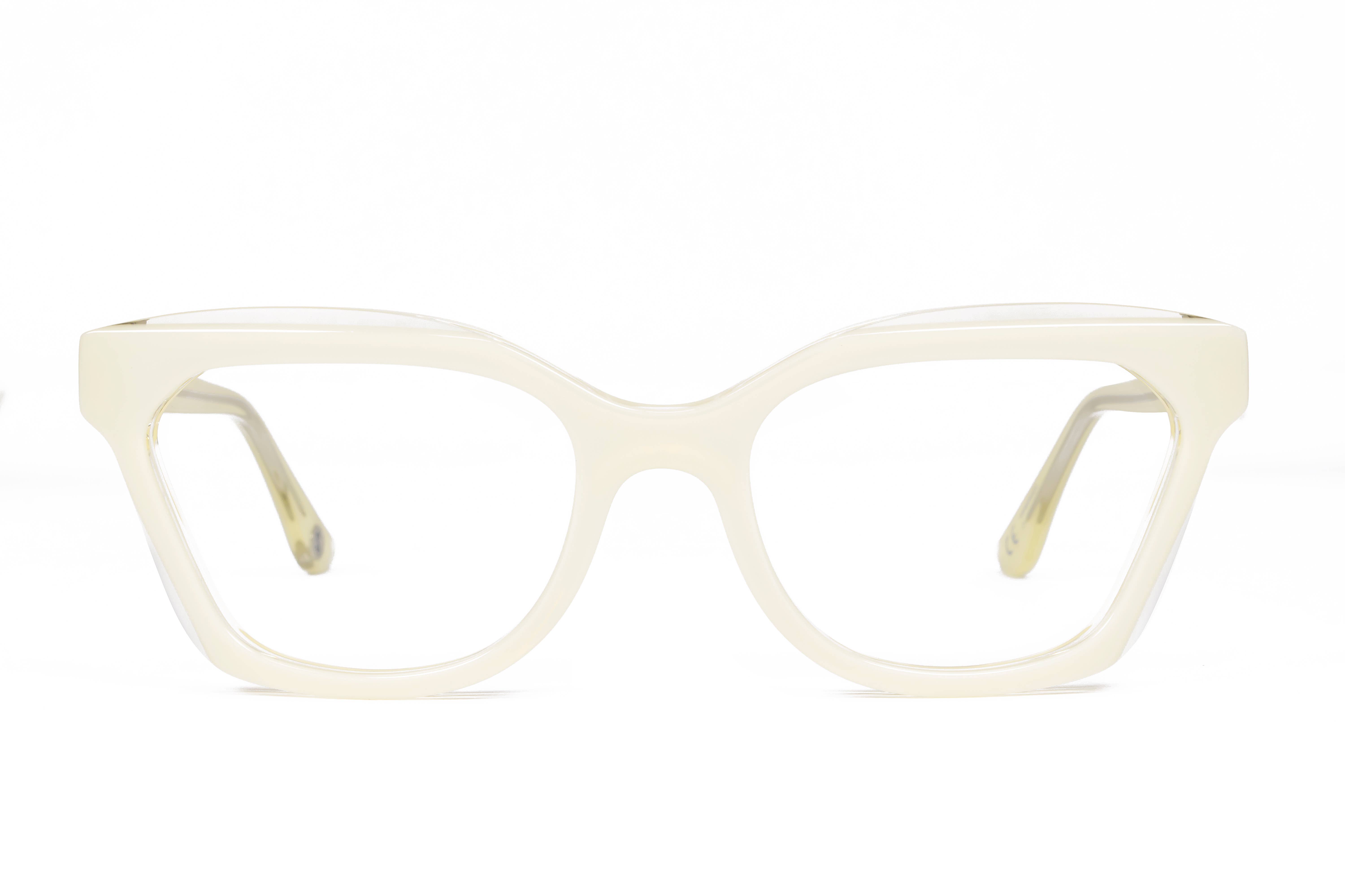 Soprattutto - Wholesale Eyeglasses - Women's - Glasses & Sunglasses design - COUPE BOLD - Net Cream1