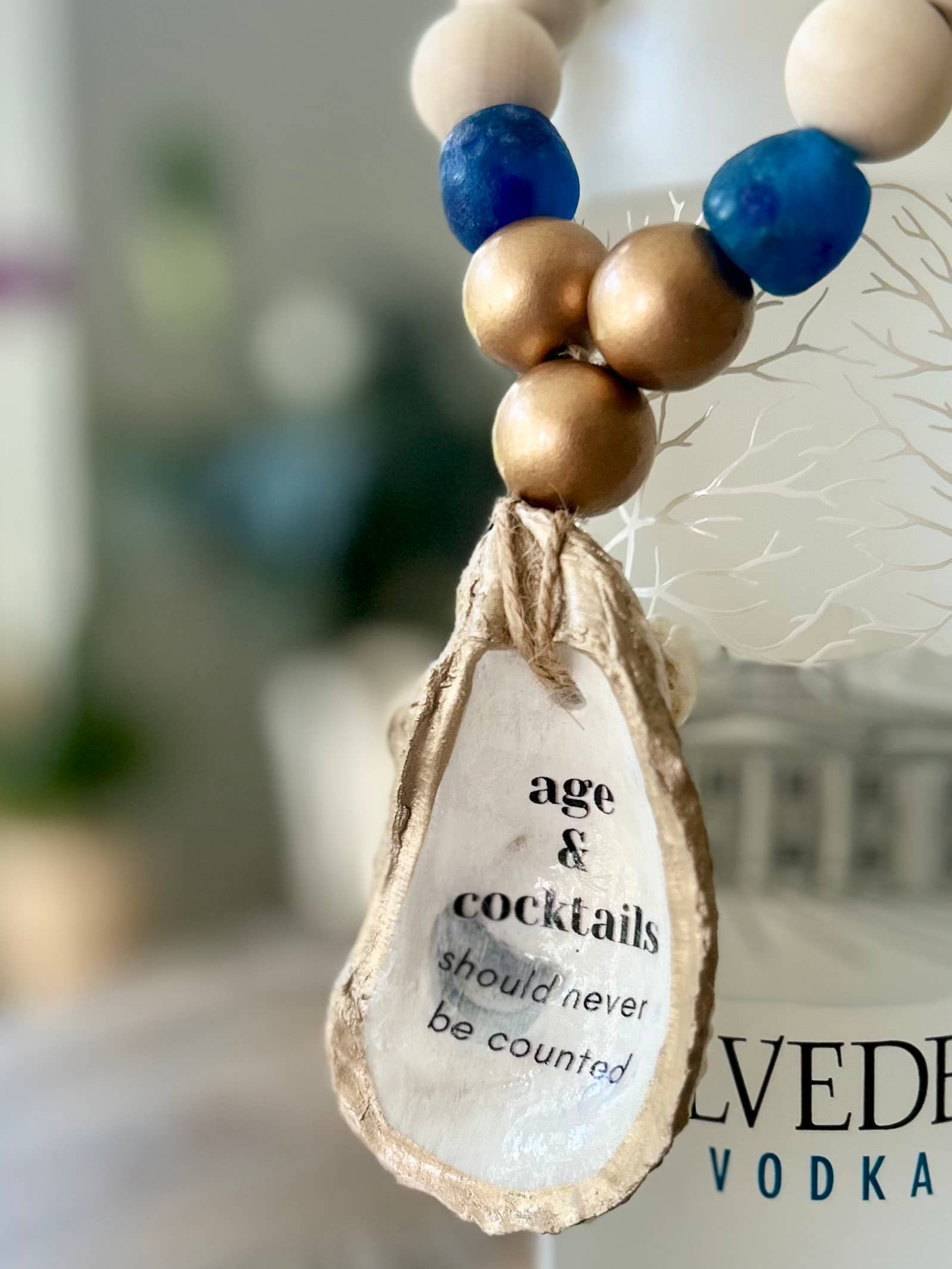 Coast and Cork - Wholesale Sculpture - Age and Cocktails Should Never… - Liquor Bottle Charm1