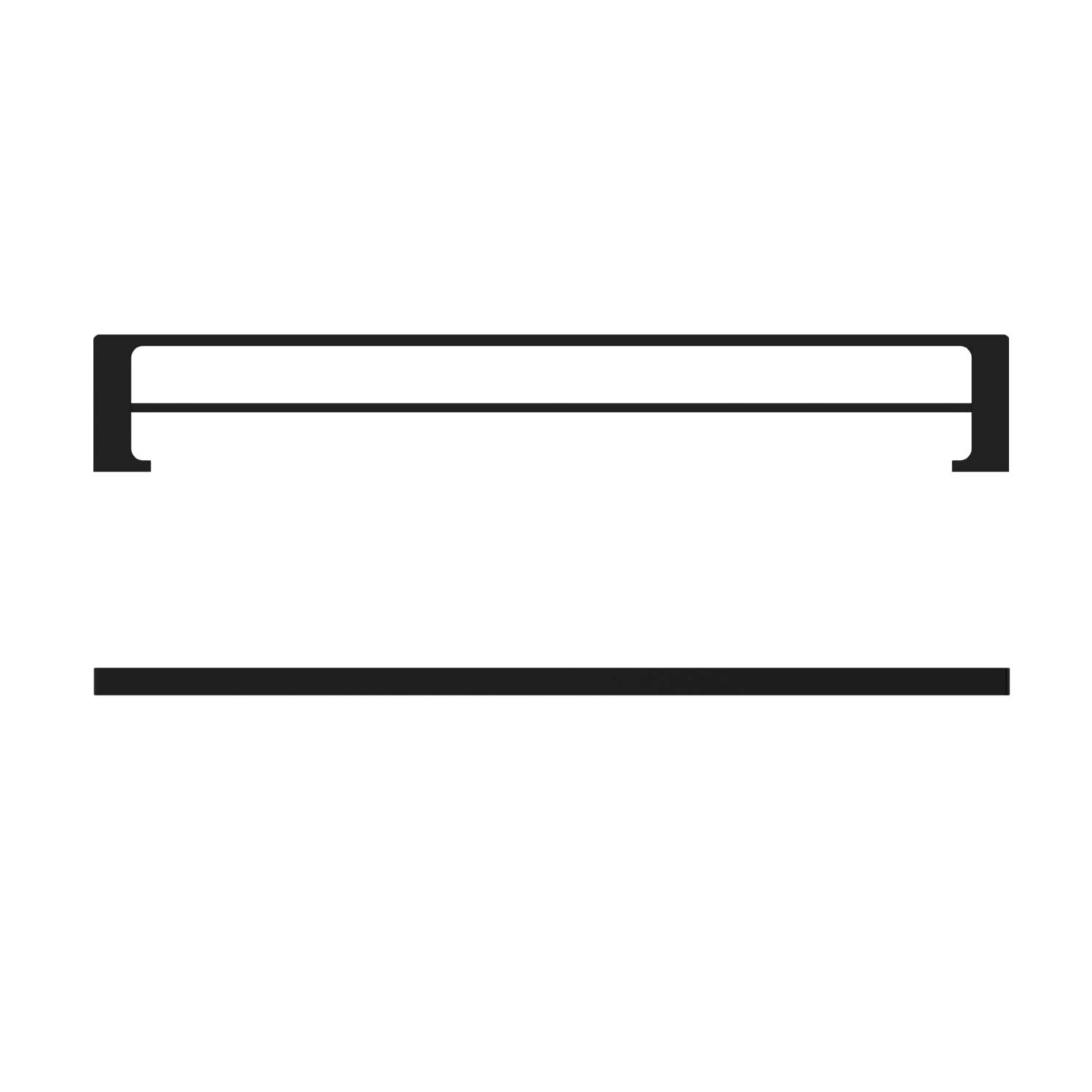 Stilform Handels GmbH - Wholesale Towel Holder/Hanger - Soho series towel holder matt black4