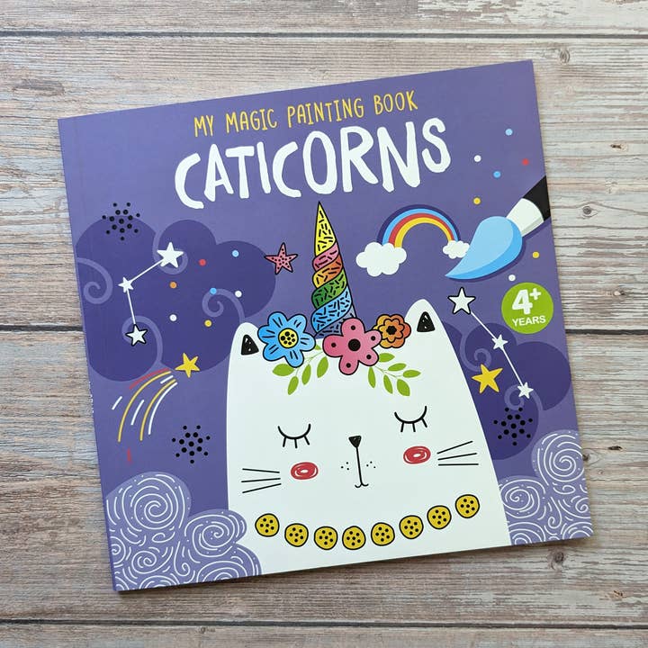 Caticorn Magic Painting Activity Book for wholesale by Robert Frederick Ltd