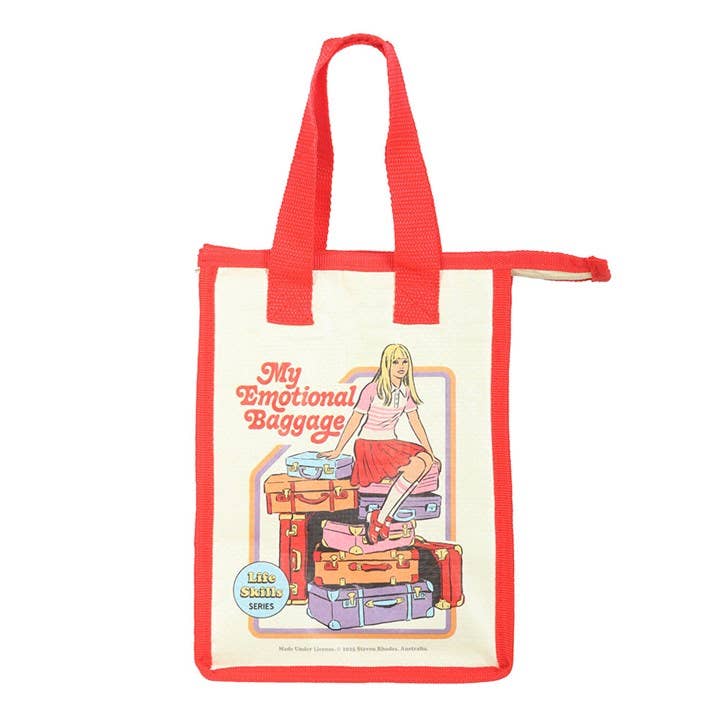 Something Different Wholesale - Wholesale Lunch Bag/Box - My Emotional Baggage Lunch Bag by Steven Rhodes3