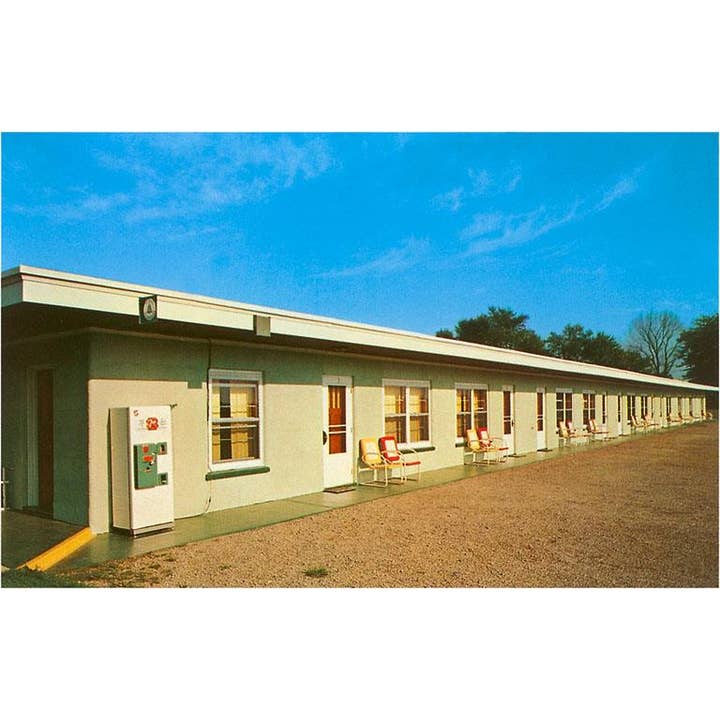 Cartolina VM-39 Motel Vintage Generico per la vendita all'ingrosso da parte di Found Image Press
