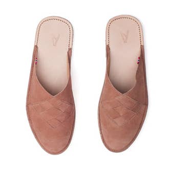 HENRIK SUEDE LEATHER MULE for wholesale by A. Andreassen
