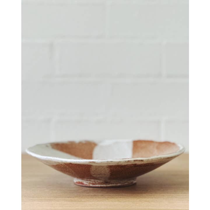 Jenn Johnston Ceramics - Wholesale Bowl - caramel sabi bowl1
