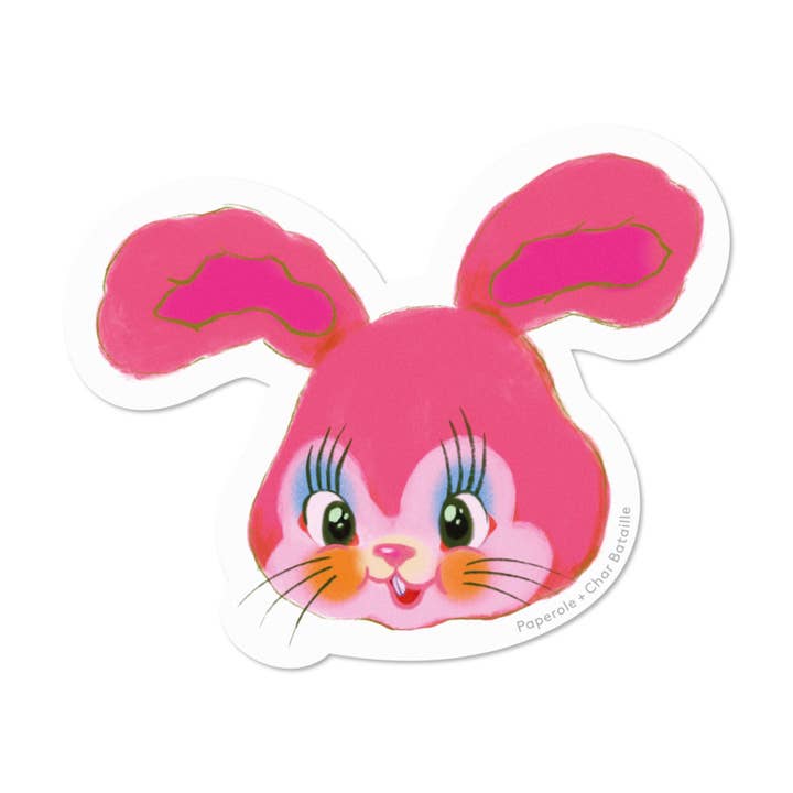 BUNNY – Bumper Sticker for wholesale by Paperole
