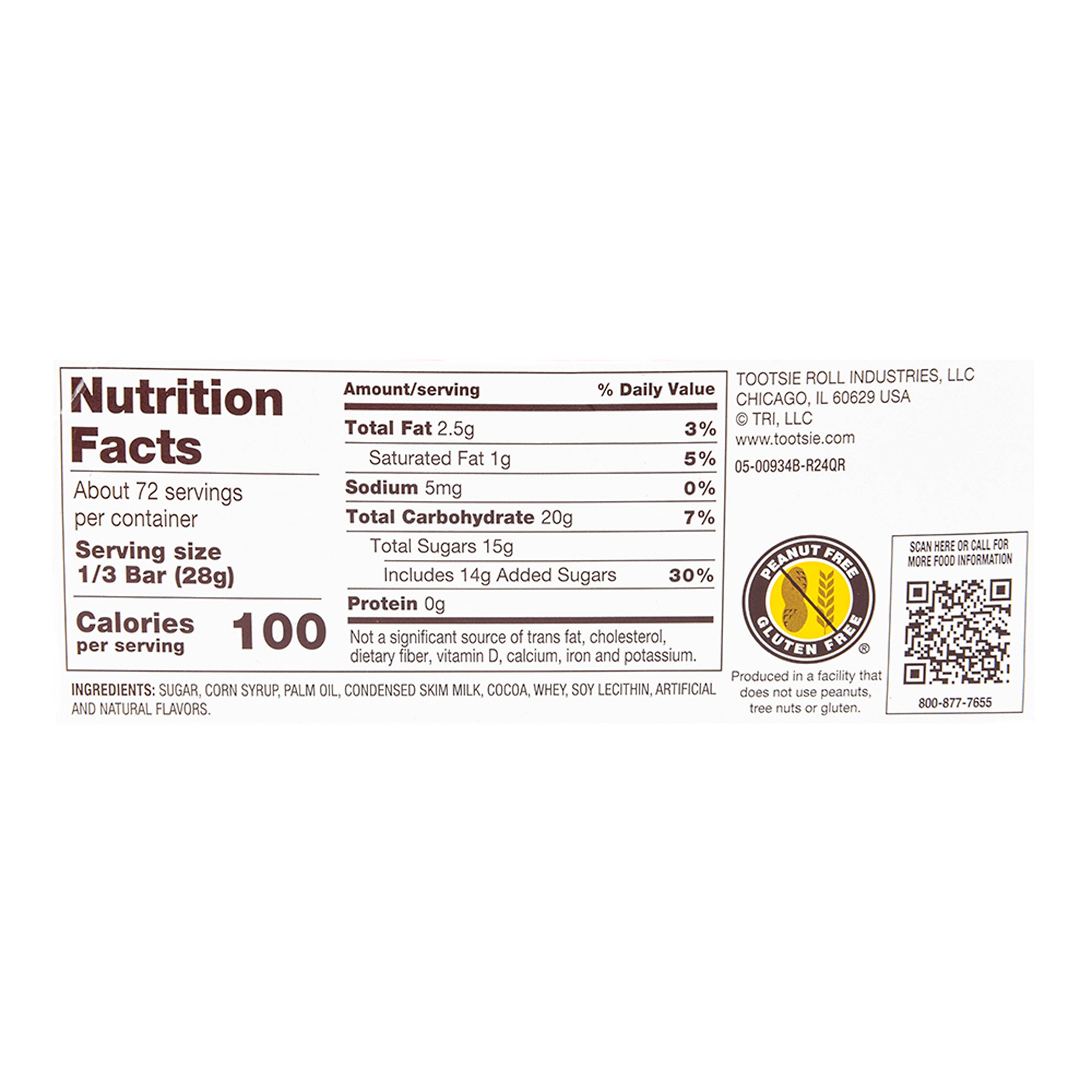 La Luna Bella - Toys – rebuçados por atacado – Tootsie Roll tamanho gigante - LLB Candy1