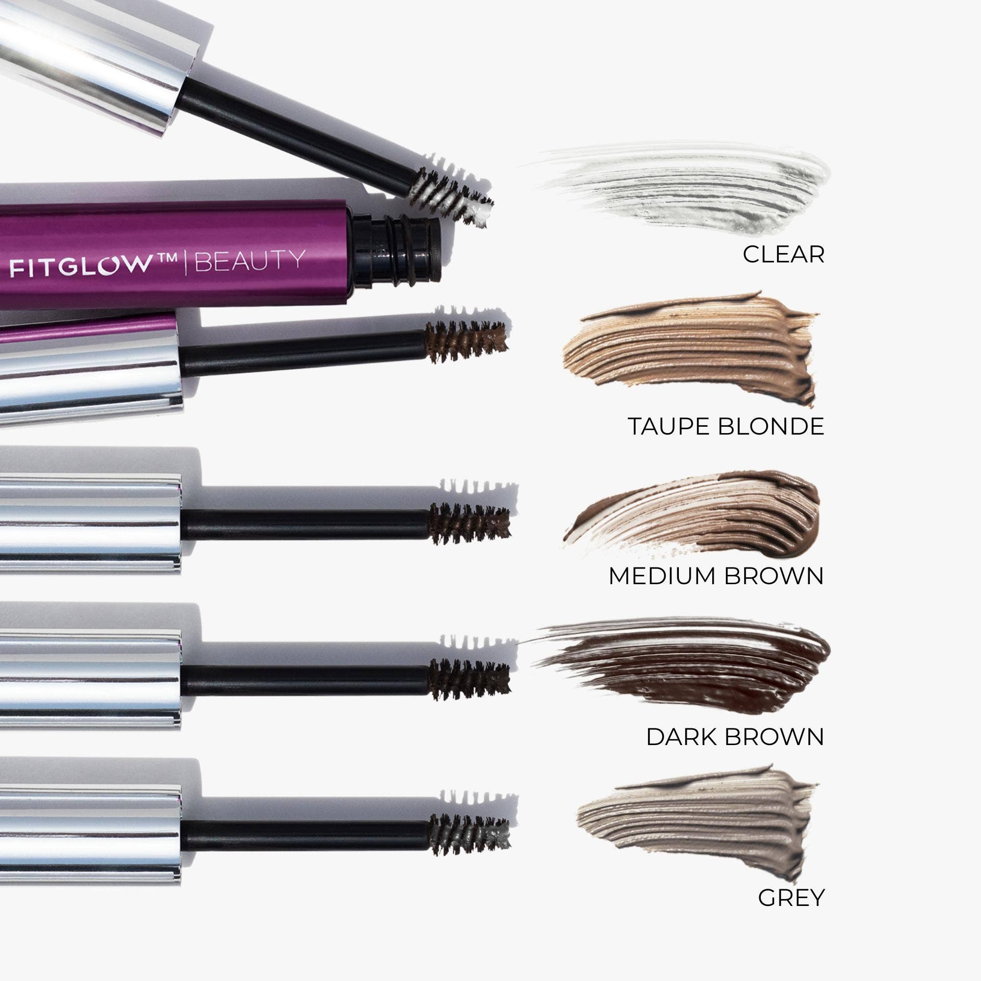 Fitglow Beauty - Wholesale Eyebrow Pencil/Filler - Plant Protein Brow Gel1