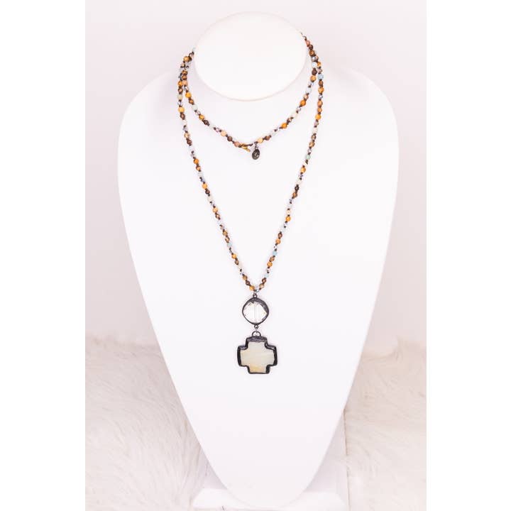 Dylan Designs - Wholesale Pendant/Charm Necklace - McCall Necklace in Amazonite4