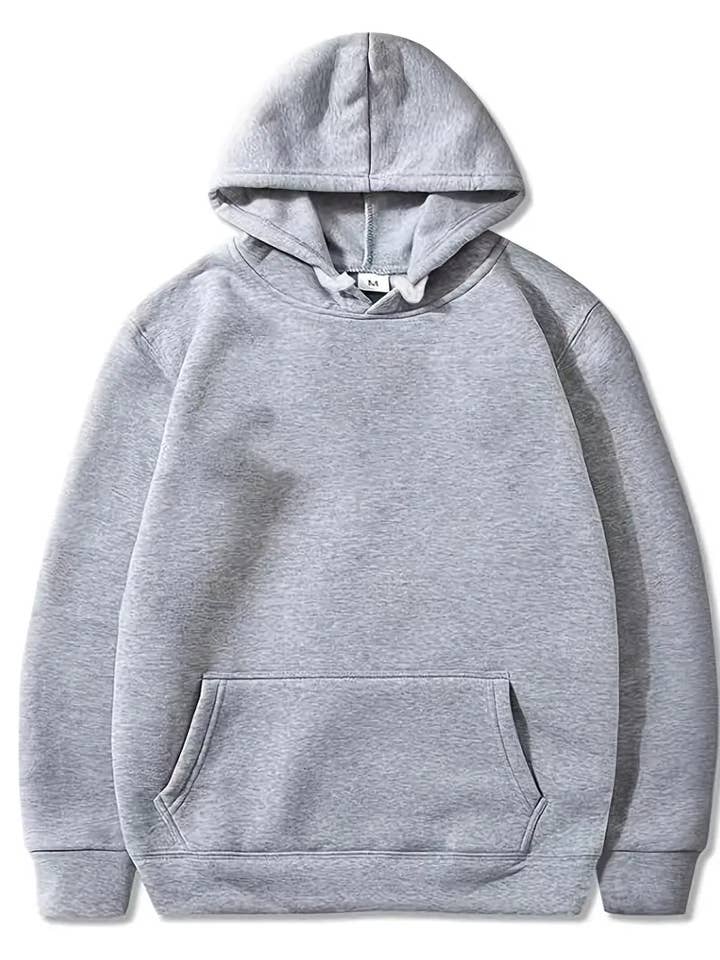 Lucky Avocado - Wholesale Hoodie - Men's - Men's Basic Classic Loose Fleece Long Sleeve Hoodie14