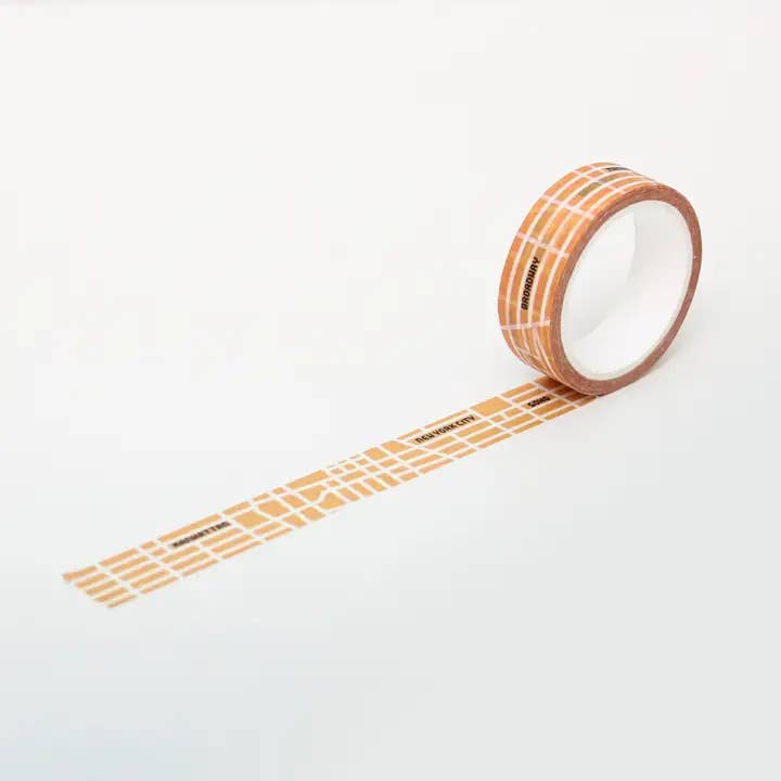 Fita Adesiva 0,6 pol. - Mapa de NYC por atacado de Paperways