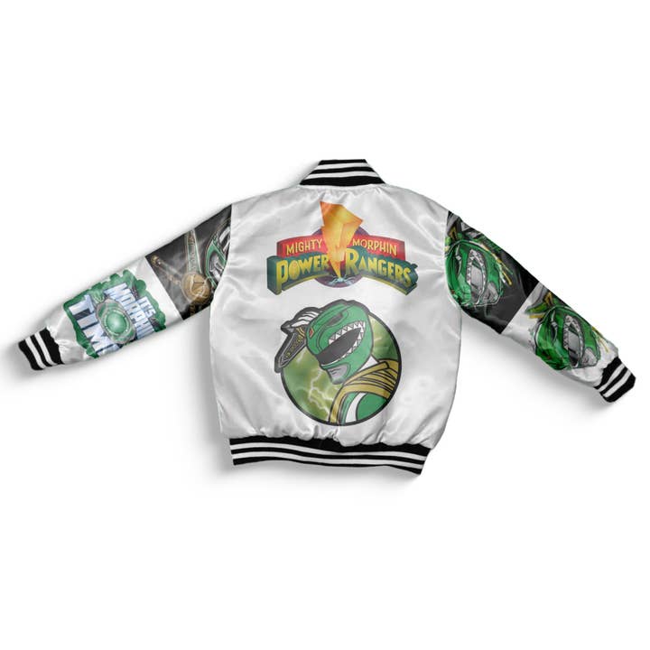 Dimi Rogue - Venta al por mayor Chaqueta bómber - Hombre - Bomber Power Ranger verde para hombre