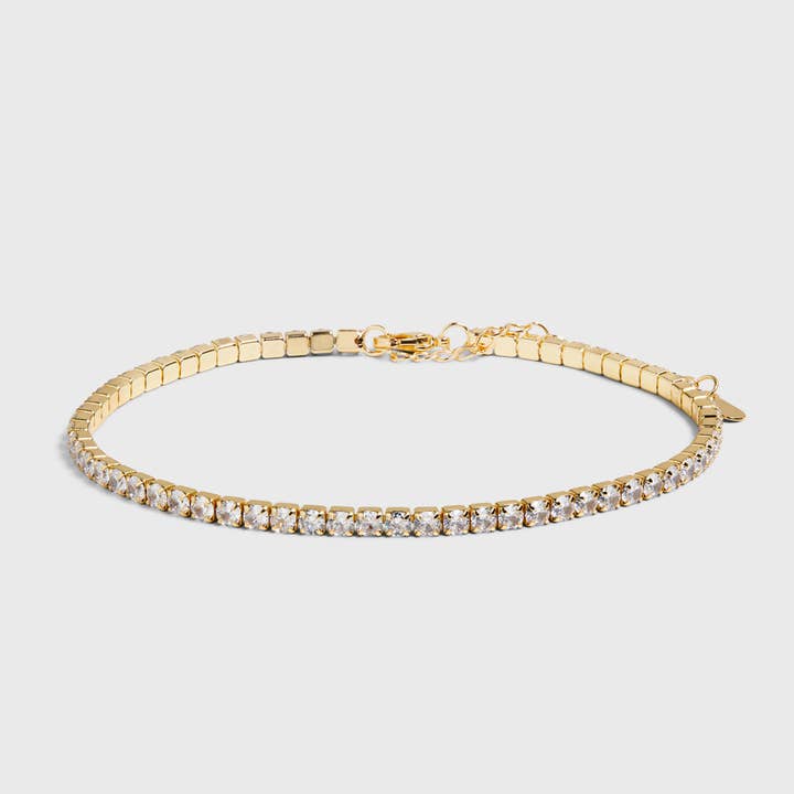 Tunn Tennis Fotlänk för wholesale av DRAE COLLECTION