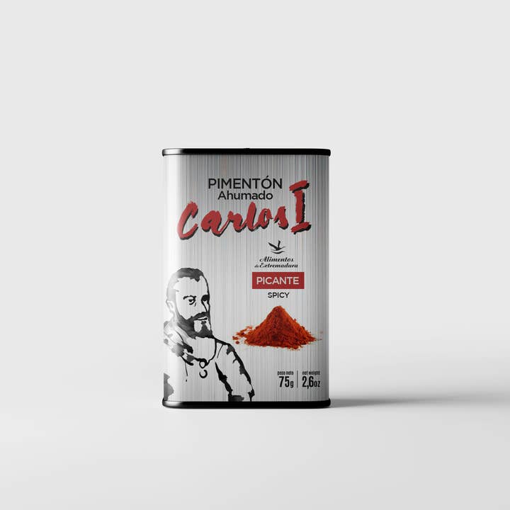 Carlos I Smoked Hot Paprika Tin 75g and other Purchase Wholesale caramelos publicitarios. Free Returns & Net 60 Terms on Faire trending on Faire.