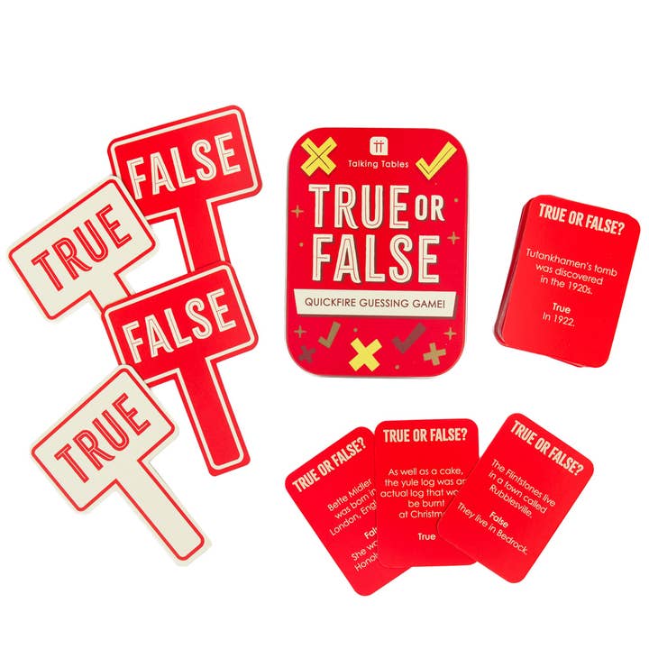 Talking Tables USA - Wholesale Card Game - Fun in a Tin Travel Games | Stocking Stuffer | Card Game |