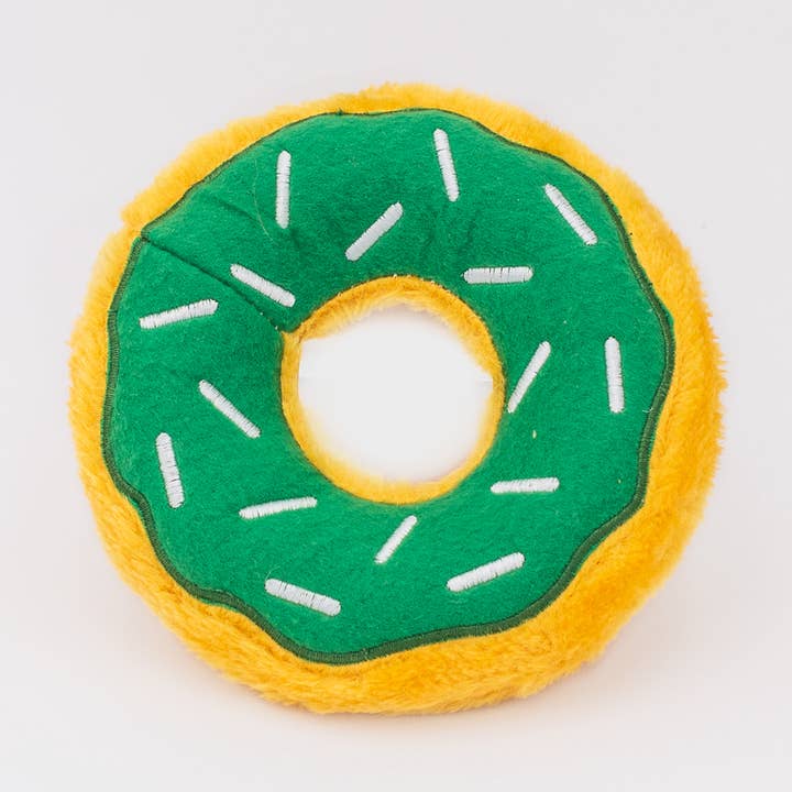 Donutz - Shamrock Green - Hundleksak för wholesale av ZippyPaws