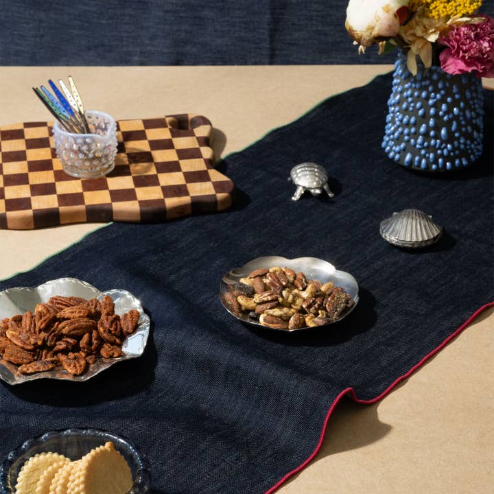 ATELIER SAUCIER - Wholesale Table Runner - The MVP Denim Centerpiece Table Runner