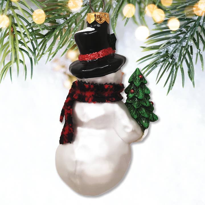 OrnamentallyYou - Wholesale Ornament - Comfy Snowman and Radiant Christmas Blown Glass Ornament4