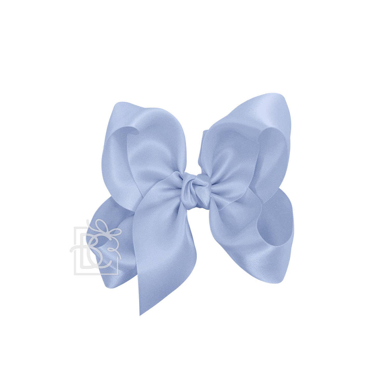Beyond Creations, LLC - Wholesale Hair Bow - Kids - SATIN BOW ON CLIP155