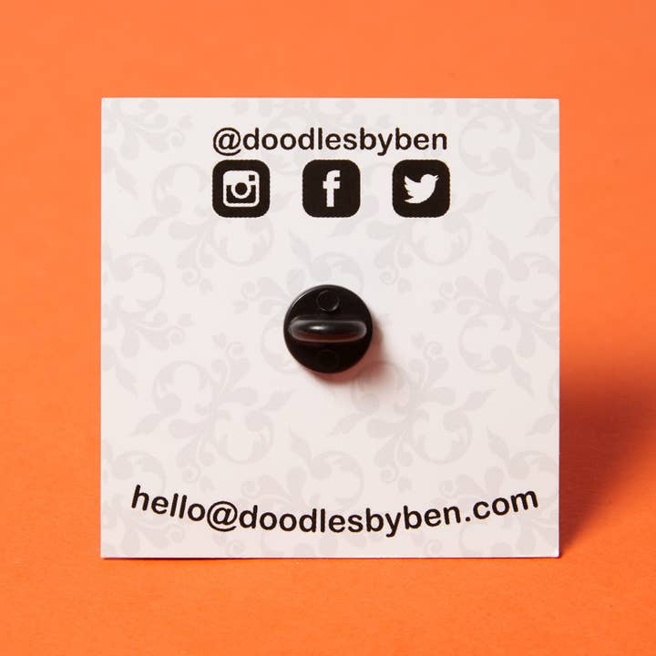 Higglebees – wholesale Lapel pin/button – Christmas Pudding - Enamel Pin Badge5