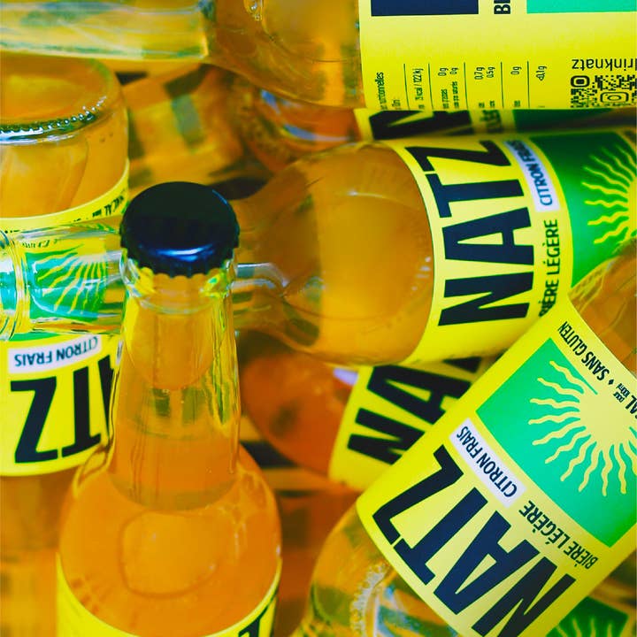 NATZ - Bière légère et solaire - Wholesale Non-Alcoholic Beer - NATZ - Fresh Lemon Light Beer (5% vol)2