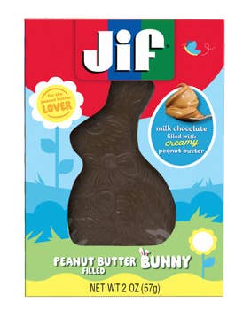 Gotta Get It Gifts – wholesale Chocolate-covered sweets – EASTER JIF PNB CREME FILLED RABBIT0