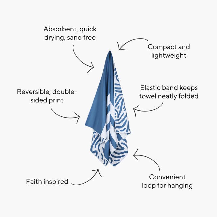 Ryan & Rose - Wholesale Beach Towel - Christian Beach Towels