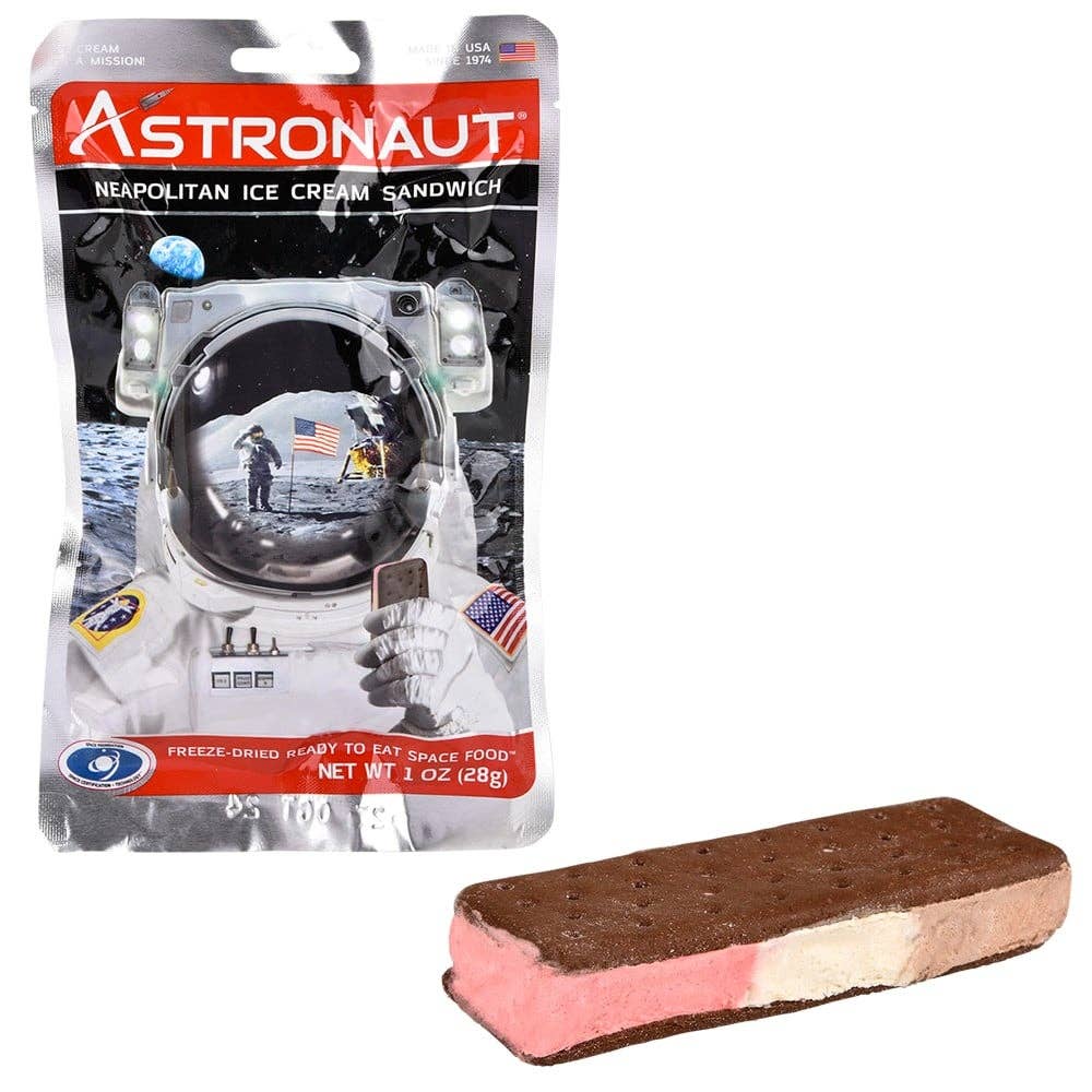 La Luna Bella - Toys – wholesale Hårt godis – Astronaut napolitansk glasssmörgås 50/6 LLB godis0