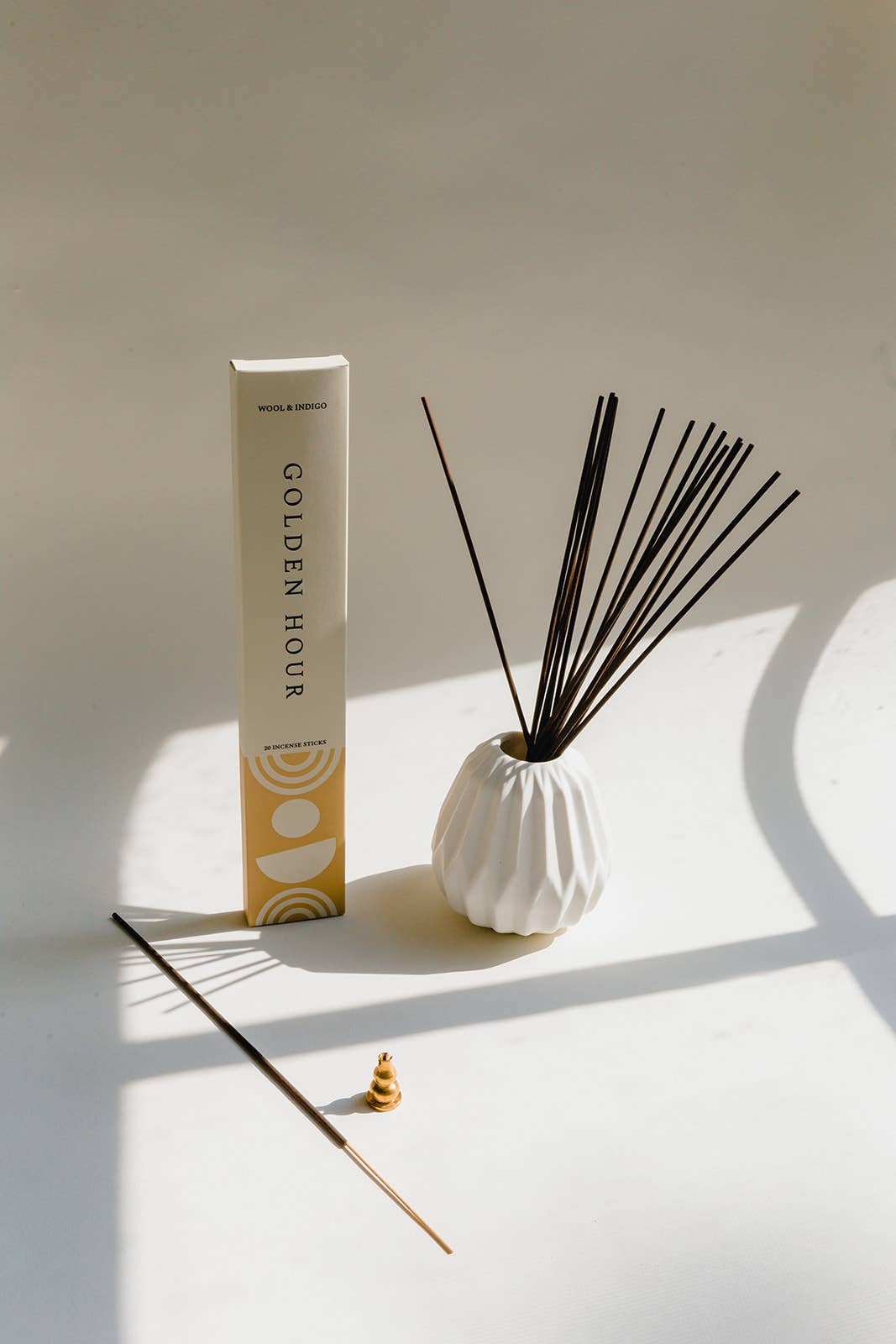 Wool & Indigo - Vente Encens - Encens Golden Hour1