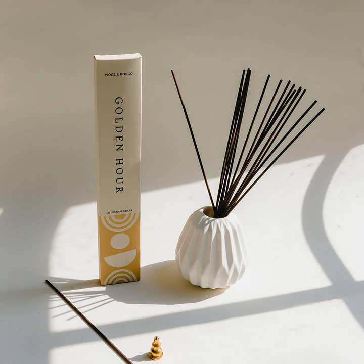 Wool & Indigo - Vente Encens - Encens Golden Hour1
