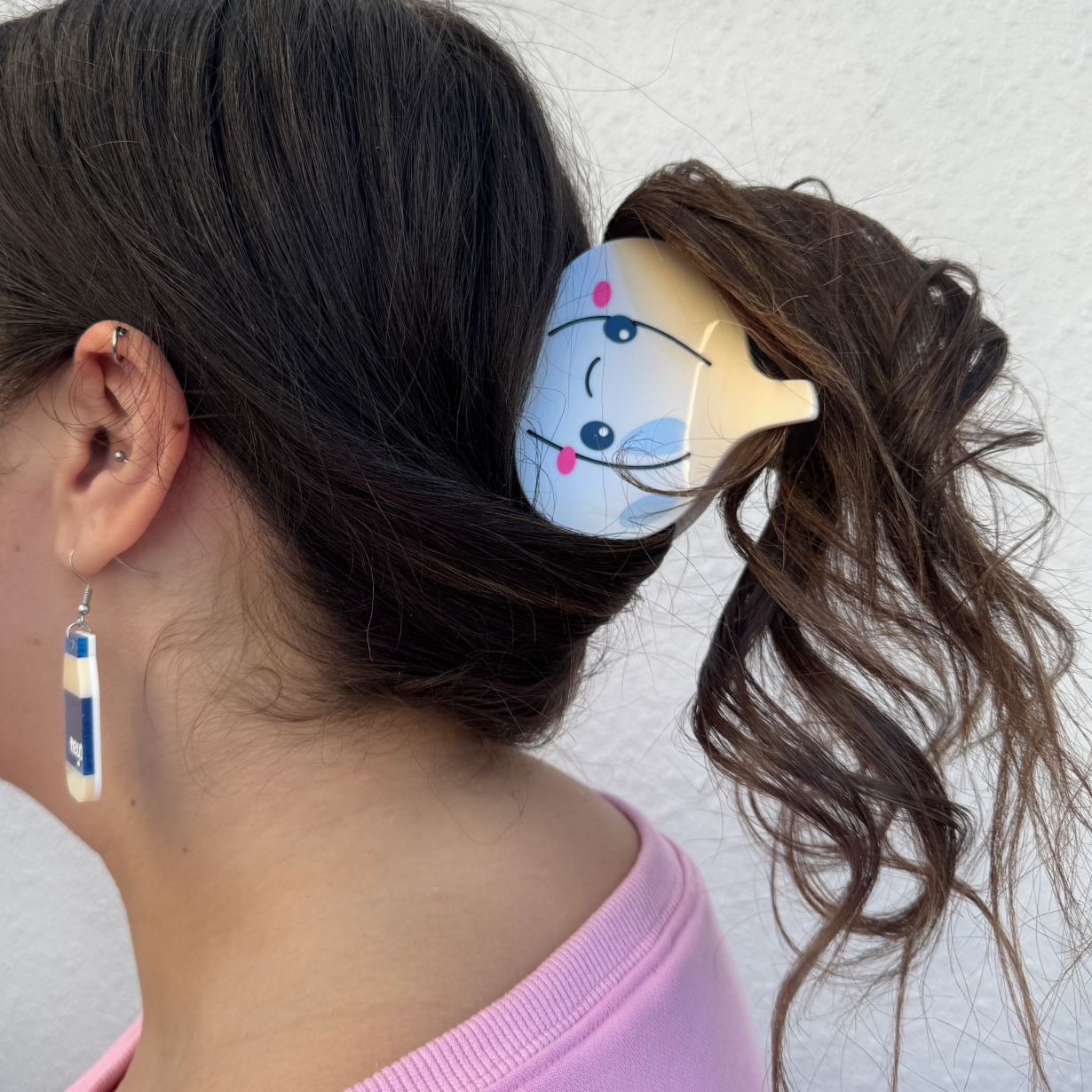 Myrickle - Vente Pince à cheveux – femme - Gretchen la pince à cheveux en forme d'ail cadeau mignon et drôle1