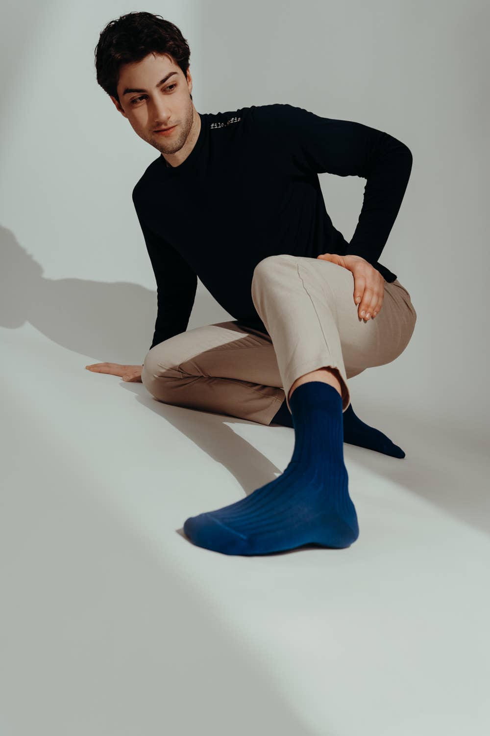 filo.sofia - Wholesale Socks - Unisex - Calzini corti in bambù unisex royal0