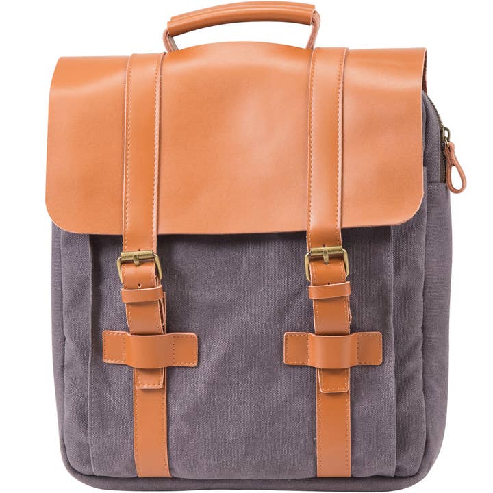 Primeware Inc. - Wholesale Wine Tote - Treo Three Bottle Leather Wine Tote Backpack Carrier1